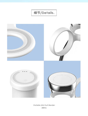 Kibby's  Blendie; No 1 Portable Blender With Wireless Charging